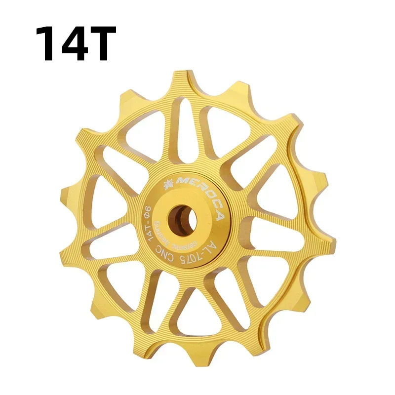 MEROCA Aluminum Alloy Pulley with Sealed Ceramic Bearing