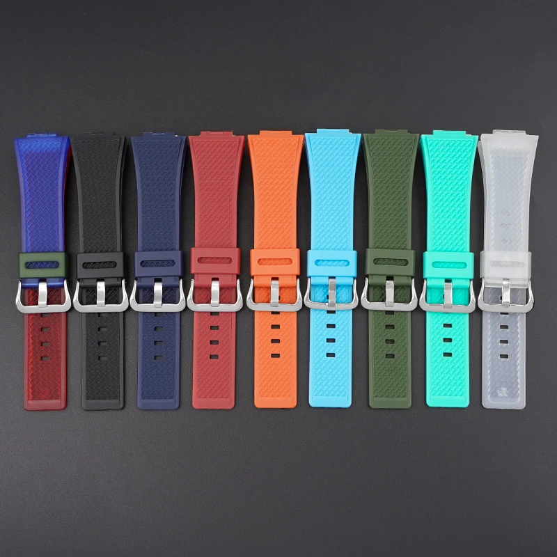 Uhrenarmband für Casio gshock W-8900 GM-110 GA-100/110/120 400 GA-700 800 GD-100 GAL-100 Gshock Silikon-Uhrenarmband – Detail 1