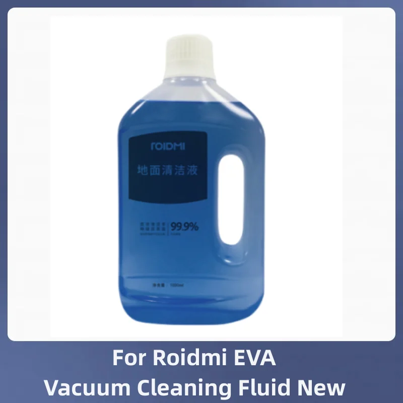 

For Roidmi EVA Vacuum Cleaning Fluid New Solution Replacement Original Robot Cleaner Parts Cleaning Accessories 1000ML