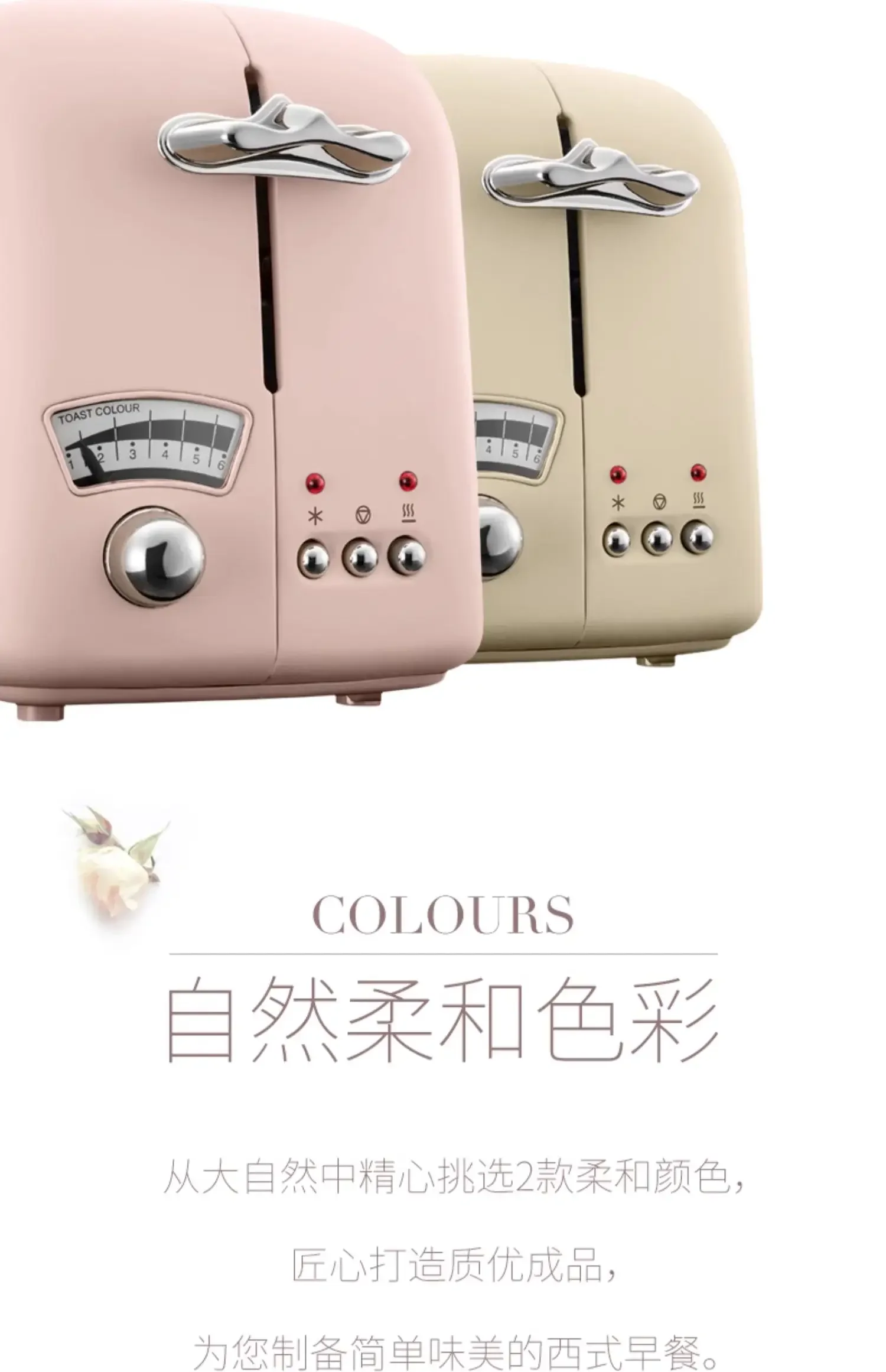 Description Picture 6 of itemToaster Household Small Breakfast Machine Toaster Roast Toast Slices Sandwich Machine Toaster Hot Sandwich Maker Home Appliance