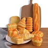 1pcs Artificial Simulation Bread Fake Food Model French Baguette Toast Cake Bakery Kids Play Kitchen Toys Boy Girl Pretend Baker 1