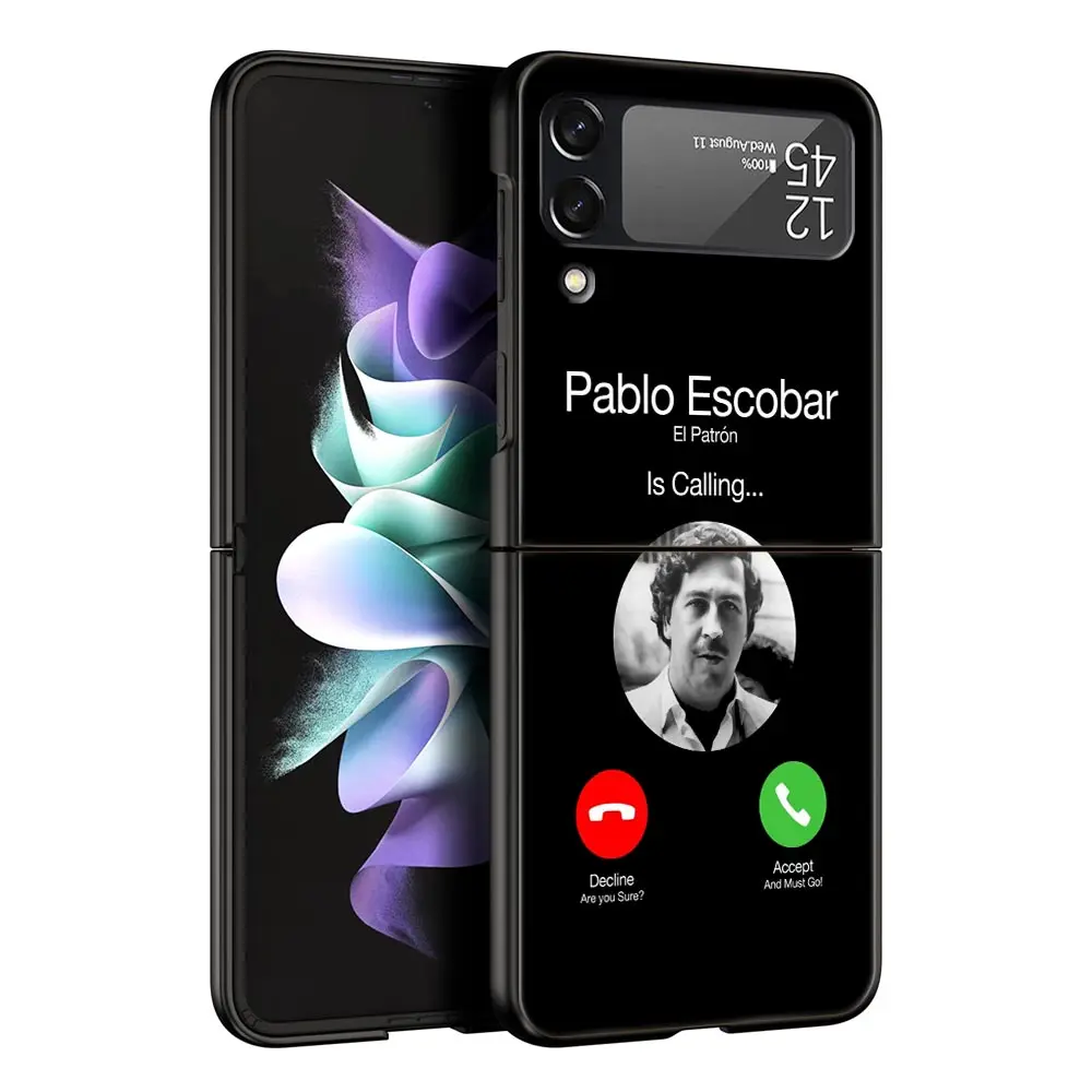 Narcos TV Series Pablo Escobar Hard Folding Phone Case