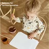 Baby's Soft Waterproof Bib Kid Long Sleeves Adjustable Feeding Cloth Little Boy Girl Painting Smock Child Meal Eating Apron 3