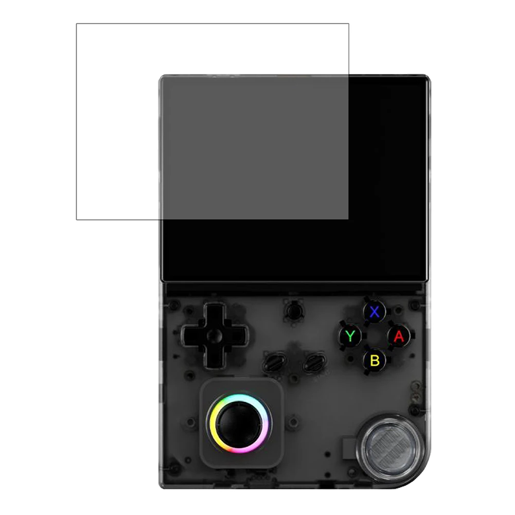 Tempered Glass Protective Film 9H Hardness HD Anti-Scrach Anti-Glare Anti-Fingerprint for Anbernic RG40XXV Handheld Game Console