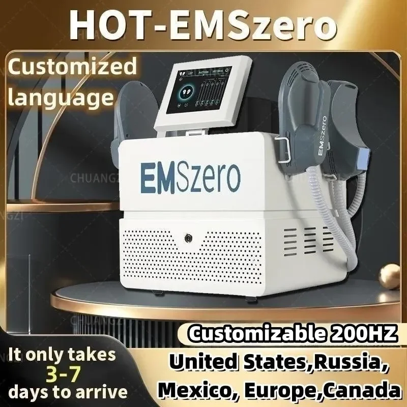 Professional Emsslim Neo Body Sculpting Machine Emszero RF Slimming Muscle Electromagnetic Stimulation US free deliver deliver handel