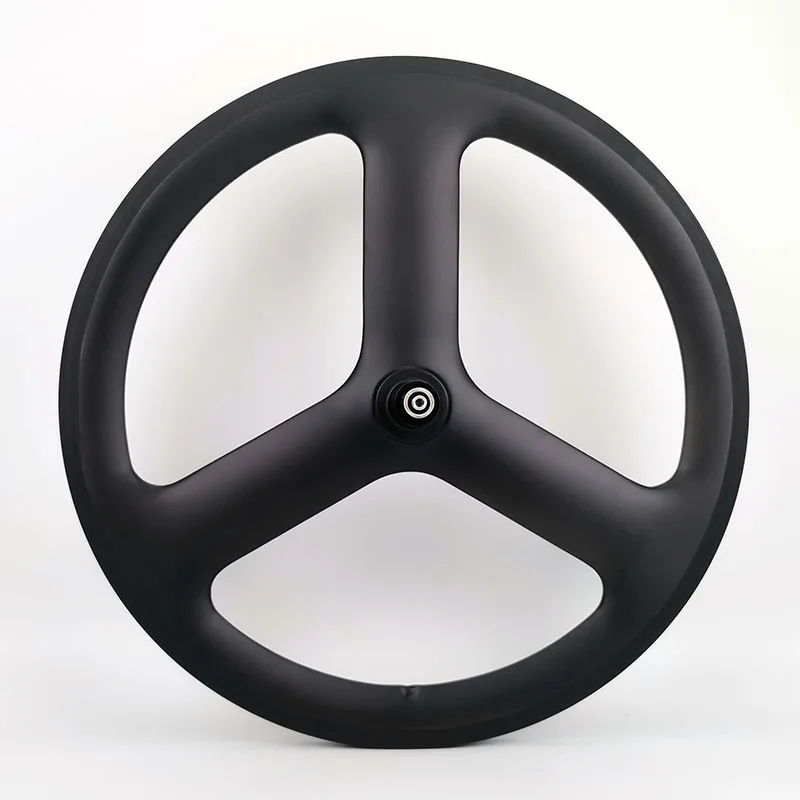 

20 Inch Full Bicycle Wheel Carbon 3 Spokes 23mm Width Clincher Bicycle Wheels 451 Tri-spoke Carbon Bicicleta Aro Bike Components