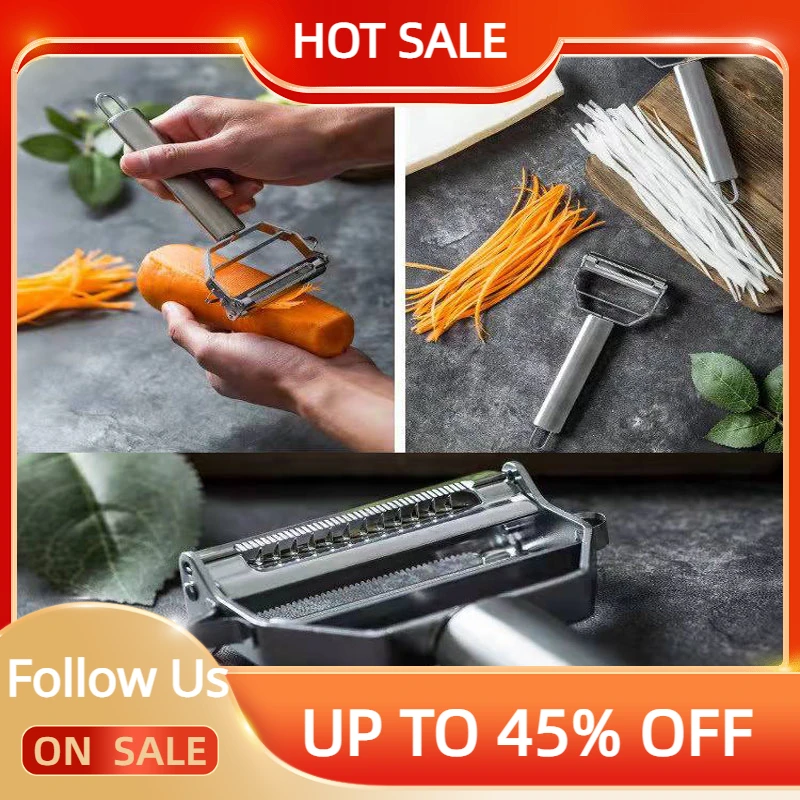 Stainless Steel Multi function Peeler Slicer Vegetable Fruit Potato