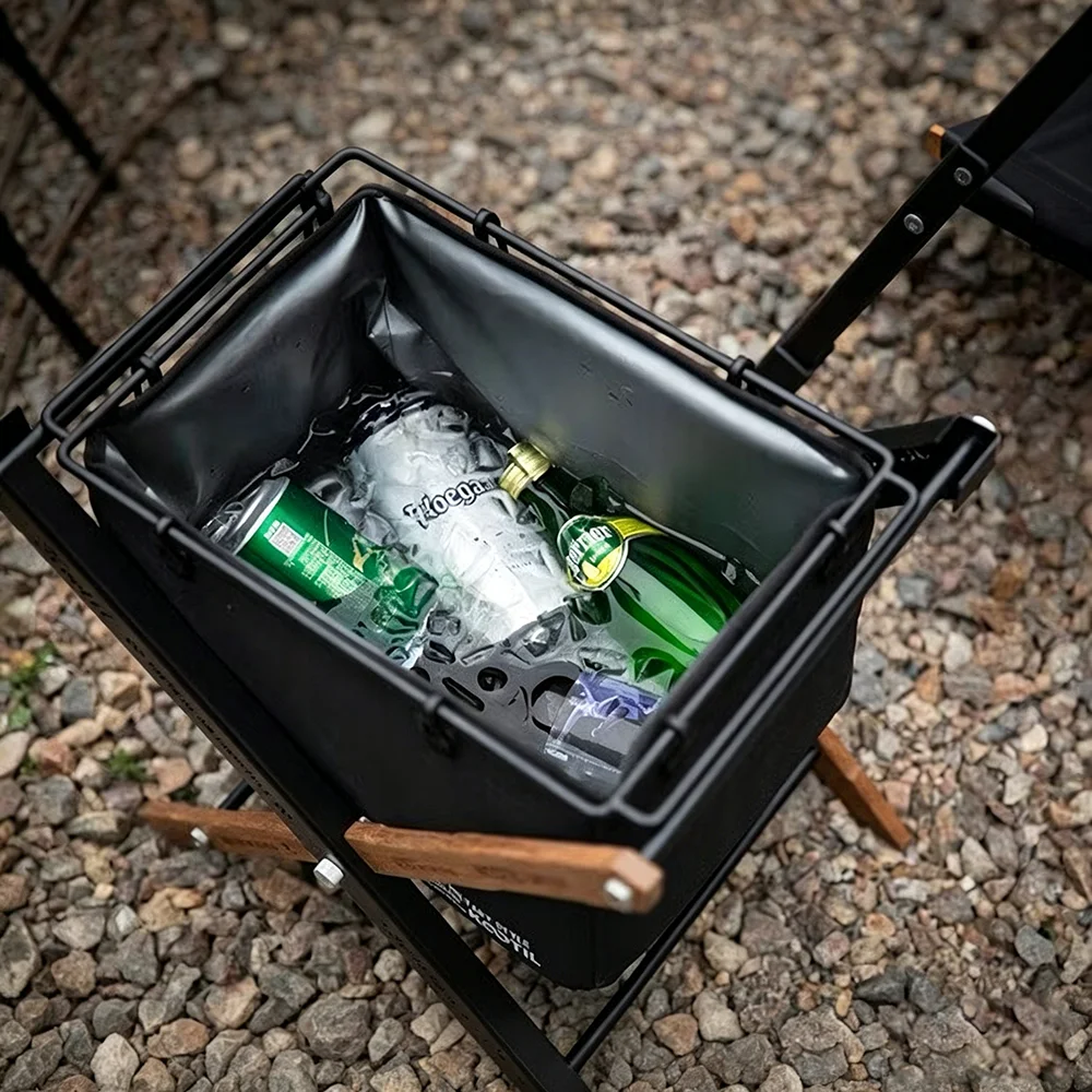 1유닛 IGT 아이스 버킷 캠핑 테이블 인큐베이터 냉장 피크닉 아이스 드링크 아이스백 물 저장 보냉백