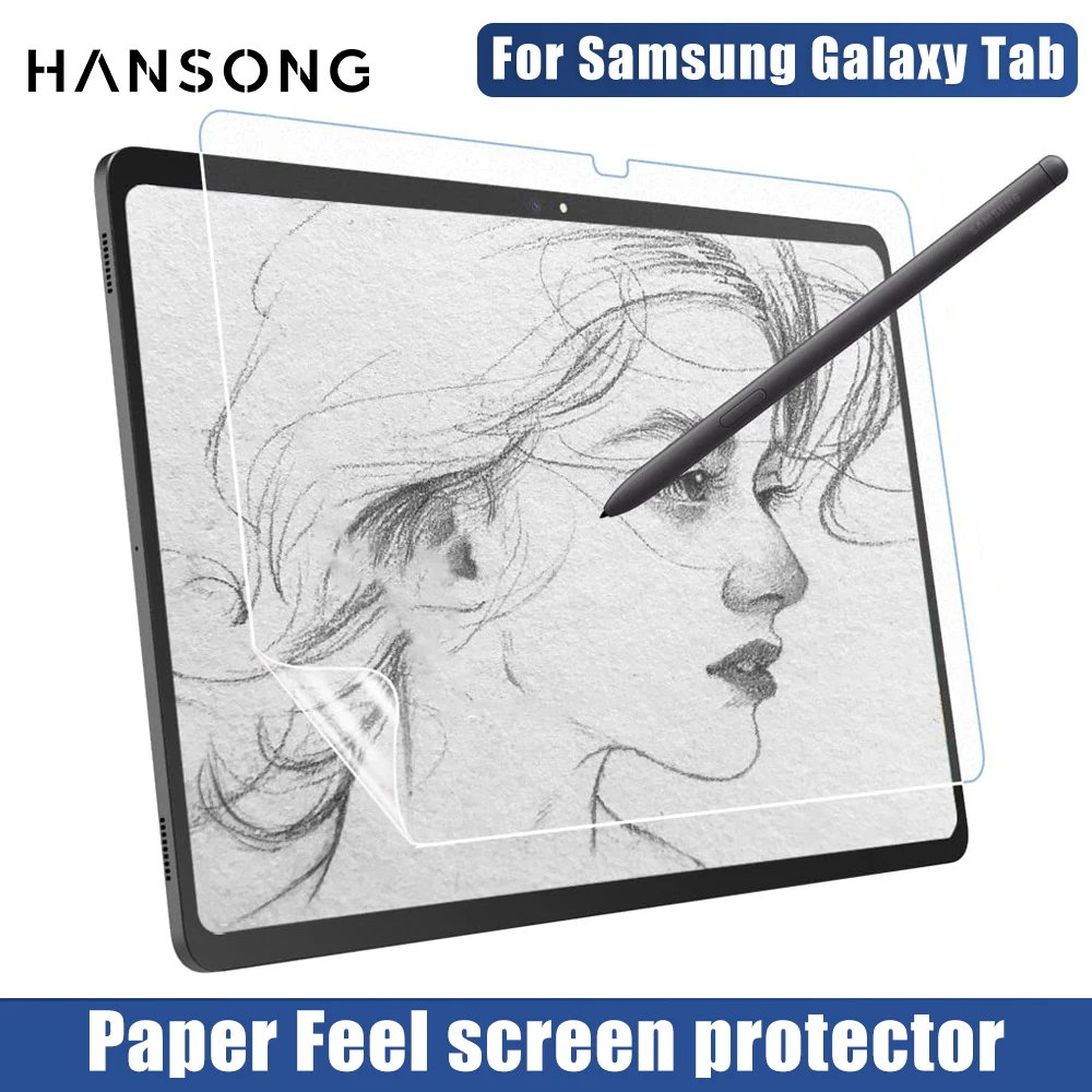Película Protetora de Tela para Samsung Tab s2 s4 S5e s6 s6 Lite s7 s8 s9 a8 a7 A10.5