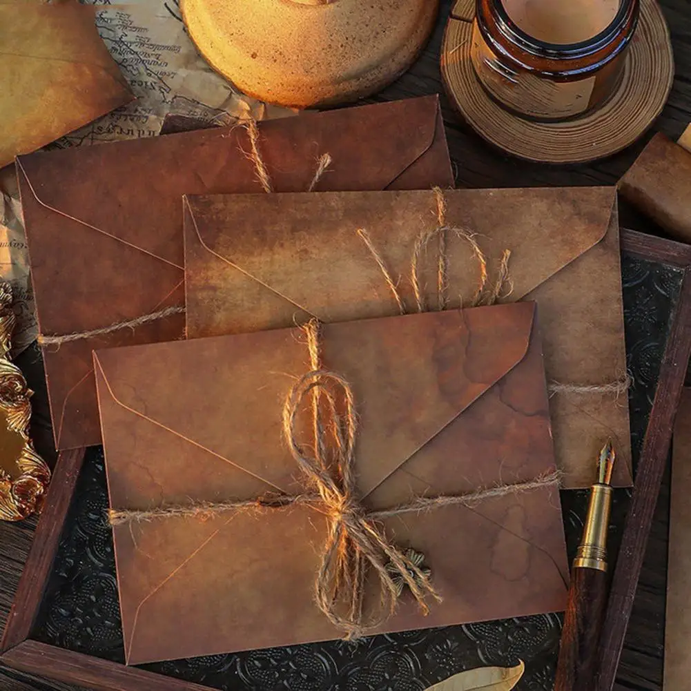 1 세트 실용적인 고백 편지 섬세한 비 페이딩 편지 용지 A5 필기 연애 편지 편지지