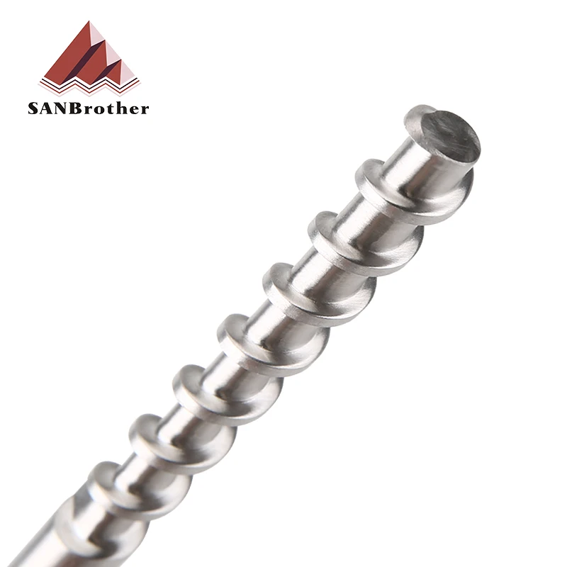 Haste de Alimentação para Cerâmica Lama pó Extrusora Micro Parafuso Garganta Endurecida Impressora 3d Peças 8x82 mm 10x120 mm Aço Inoxidável 304 - Imagem 2