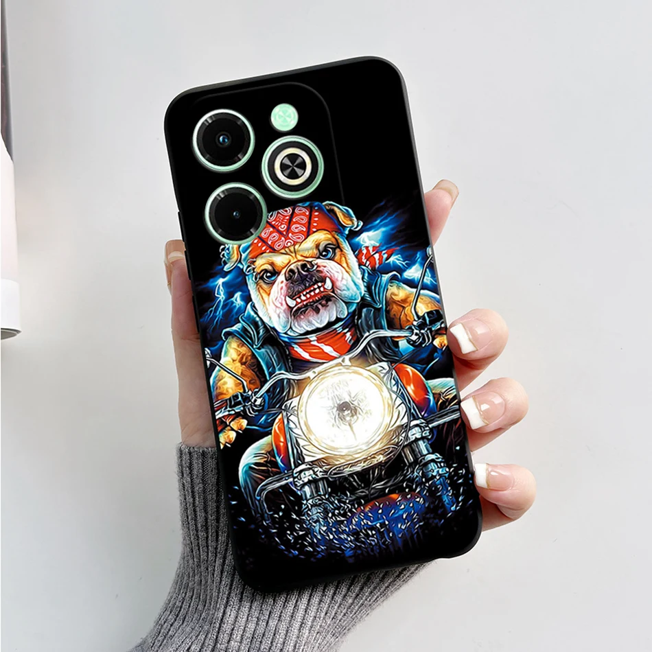 Fashionable Marble Black Silicone Soft Phone Case – Stylish Protective Back Cover s