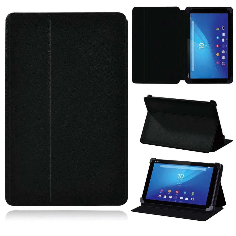 

Tablet Case for Sony Xperia Z3 Tablet Compact 8.0"/Z4 Tablet 10.1" Drop Resistance Leather Tablet Protective Shell+Free Stylus