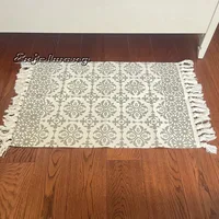 Cotton Soft Tassel Home Carpets 4