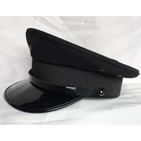 Большой размер 63 см, военные шляпы, мужская кепка с козырьком немецкого офицера, армейская шляпа с большой головой, полицейская кепка, шляпа для косплея на Хэллоуин, 57-59-61 см — изображение 4