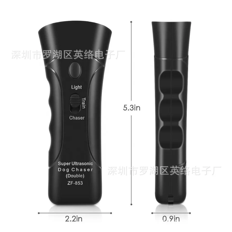Ultrasonic Dog Repeller with Infrared Light ZF-853