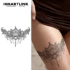 Haina Lotus Temporary Tattoo,Lasts To 15 Days New Technology Magic Waterproof Semi Permanent Sticker. 1