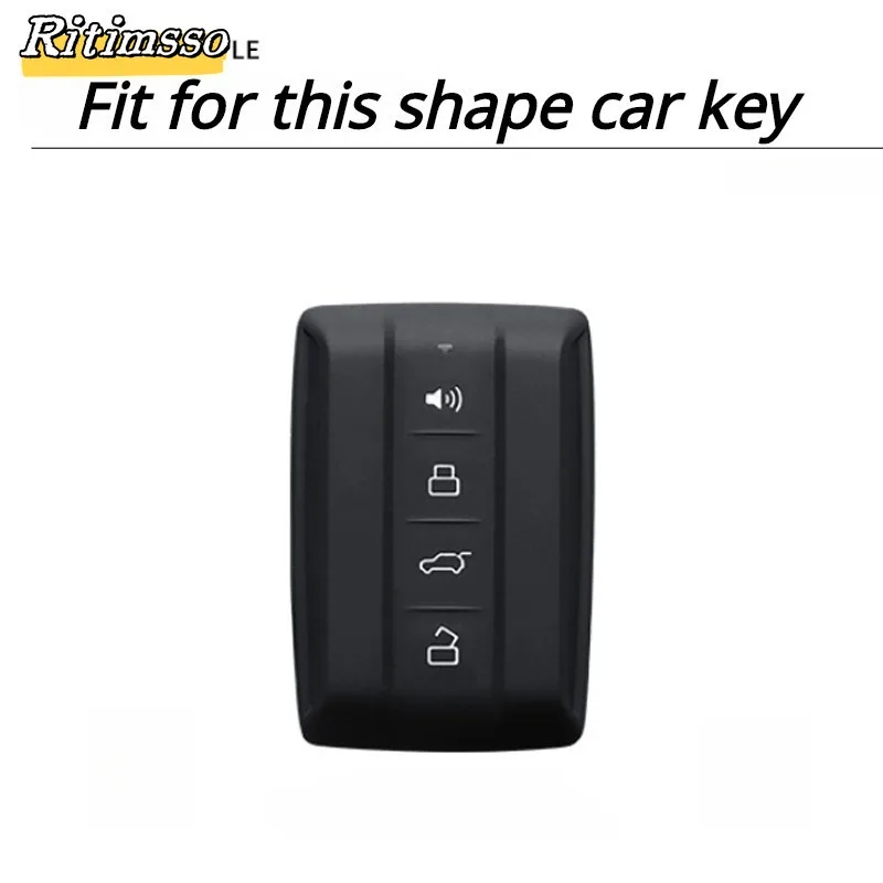 Premium Soft TPU Car Remote Key Fob Case Cover Protector - Durable Car Accessory