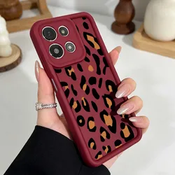 Luxury Leopard Print Cover - Stylish and Durable Phone Case with Fusion Eye Ladder Design - G Stylus 5G 2026 (109JA0201JHN)
