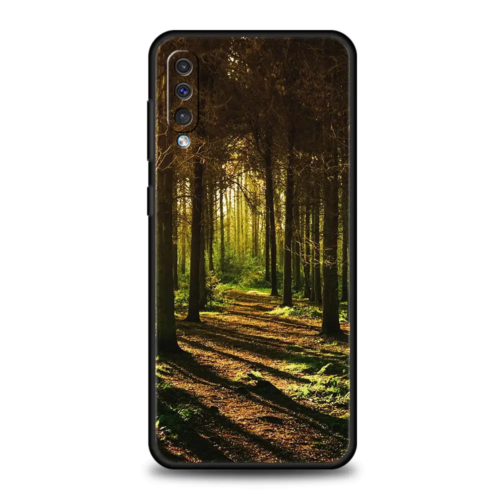 Nature-Inspired Phone Case with Forest, Beach, and Mountain Designs