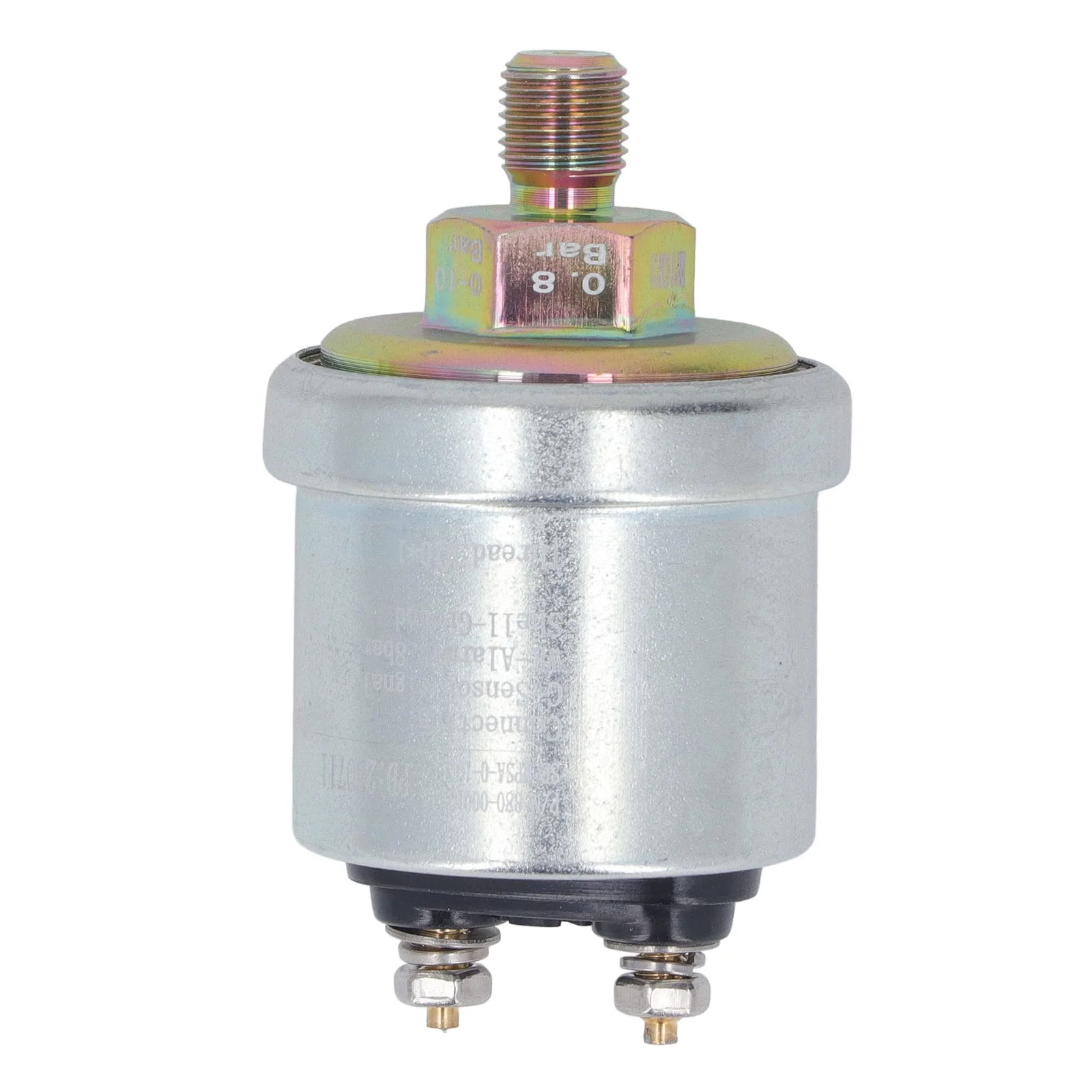 오일 압력 센서 고압 황동 M10x1 1/8NPT VDO 0?10bar용 수나사형 액..