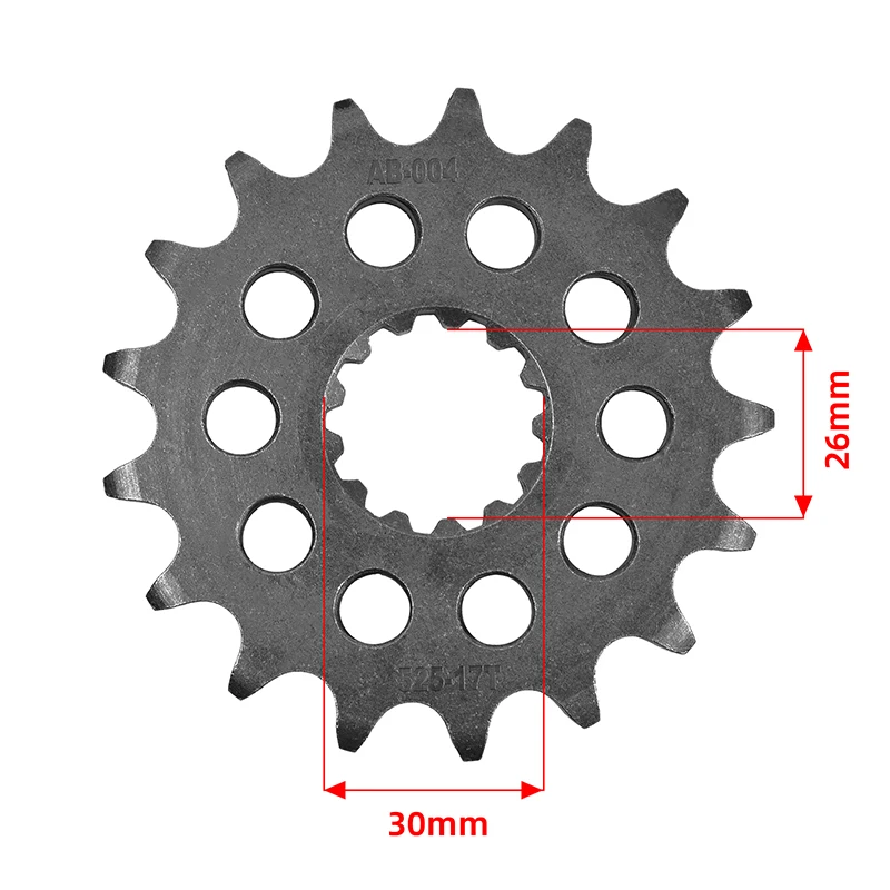525 17T Moto Pignone Anteriore Ruota Dentata Catena Cam Per Triumph 800 Speedmaster 865 America 865 America Lt 525-17T Dente