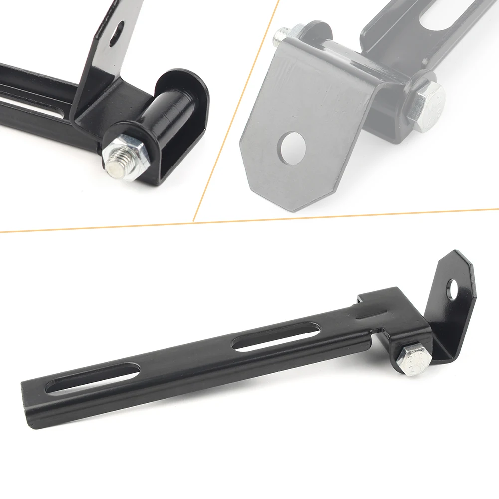 

Мотоциклетный комплект крепления на сиденье соло передняя планка с поворотным кронштейном для Harley Chopper Bobber Универсальный черный