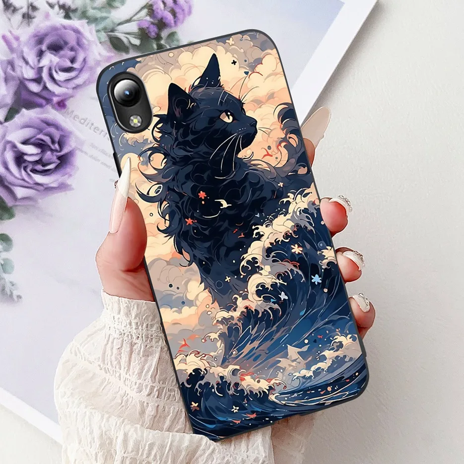 Stylish Painted Soft Silicone Phone Case Cover