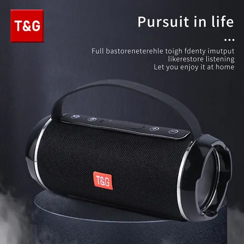 TWS 무선 블루투스 스피커, TG116c, 강력한 박스, 휴대용 야외 스피커, 방수 서브우퍼, 3D 스테레오 사운드, 핸즈프리 통화 4
