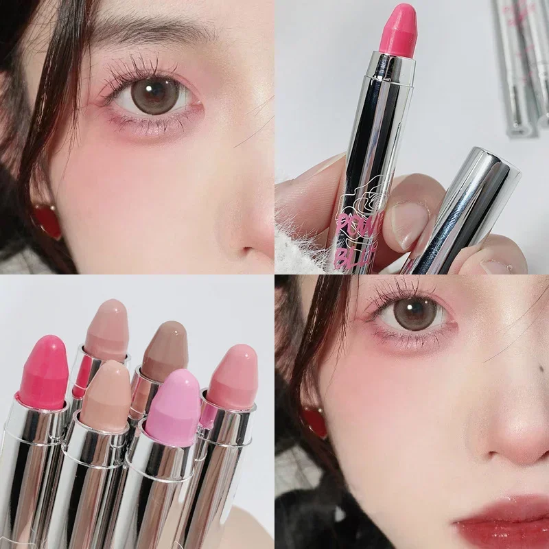 6 Farben Sweet Blush Stick – vielseitig einsetzbar für Augen und Wangen – Creme-Lidschattenstift – langanhaltend, wasserfest – Rouge-Stift – Make-up für Mädchen_voghion.com