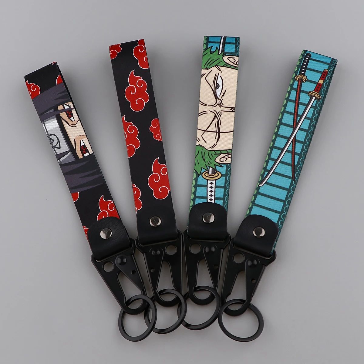 Key Ring Anime Keychain Strap Key Chain Anime Lanyard For Keys