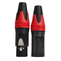 4/10/20pcs 3-Pin XLR Male to Female Adapter Connector for Microphone Audio Amplifier Plug Converter 4