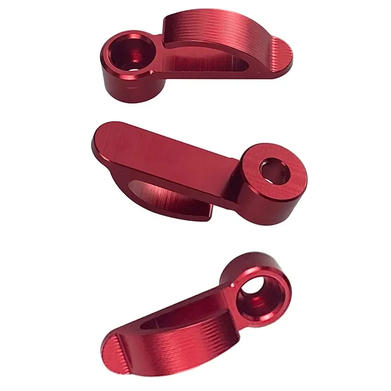 Universal Motorcycle Handlebar Hook Aluminium Alloy Helmet Holder Hook Single Hole For Dirt Bike Electric Scooter Storage