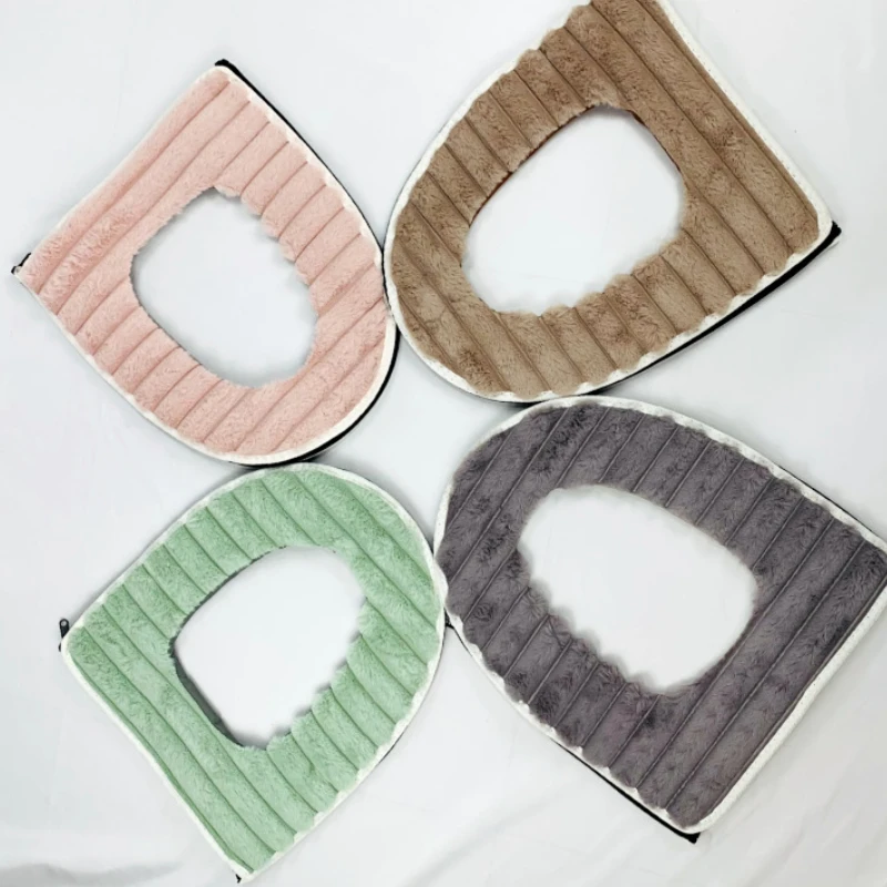 USB Heating Toilet Seat Cover Universal Soft Toilet Mat Household Washable Closestool Mat Bathroom Cushion Covers Accessories toilet seat cover toilet mat toilet seat cushion toilet mat set toilet accessories