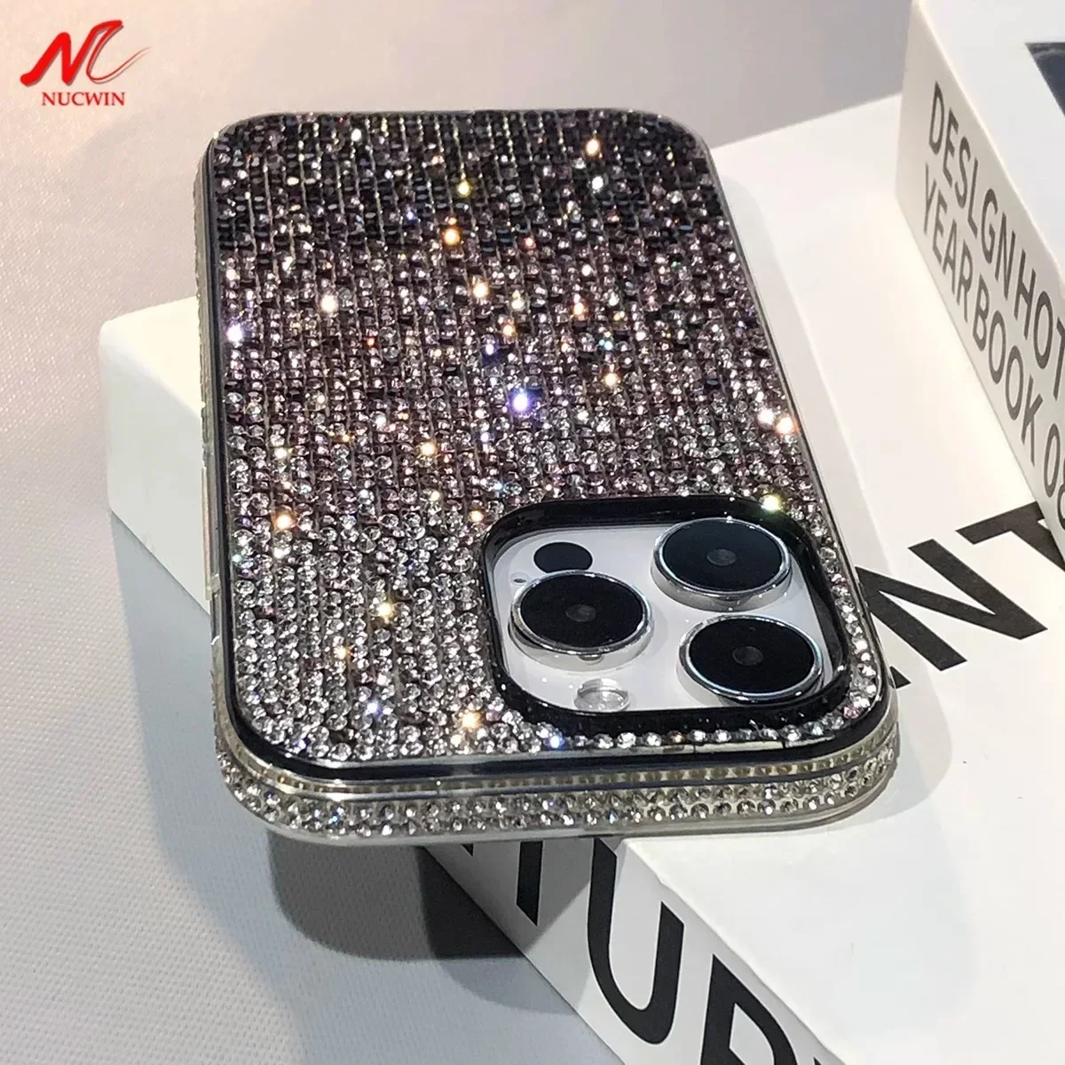 Luxury Full Shiny Diamond Bumper Frame Phone Case Cover