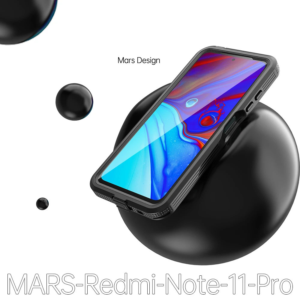 Redpepper Ip69k Waterproof Case For Xiaomi Redmi Note 11 Note11 Pro Note 11s 4g Underwater 3m Water Proof Shockproof Hard Case