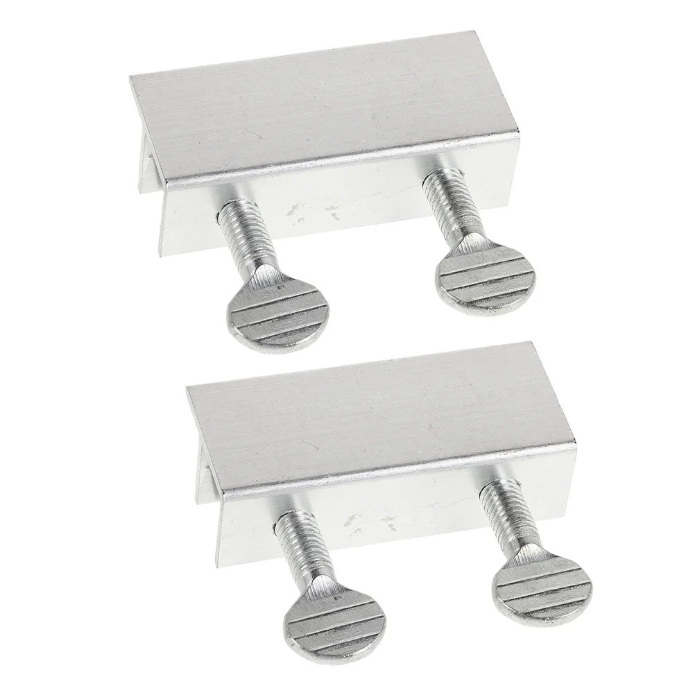 2 Pcs Window Safety Latch Stopper Lock Foldable Clothes Hanger Screen Security Aluminum Alloy Child Pin Switch