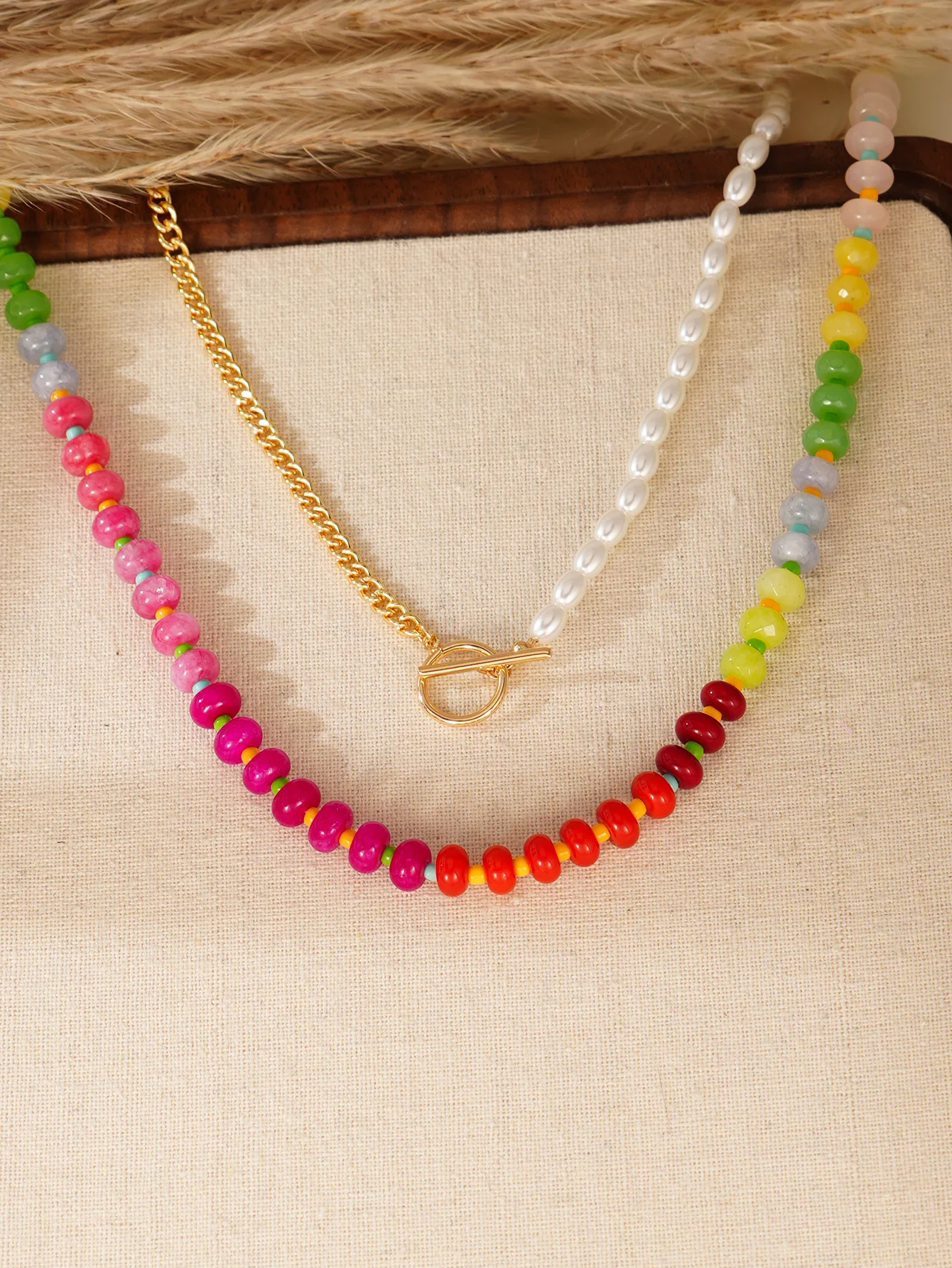 Golden Cuban Chain Necklace Women