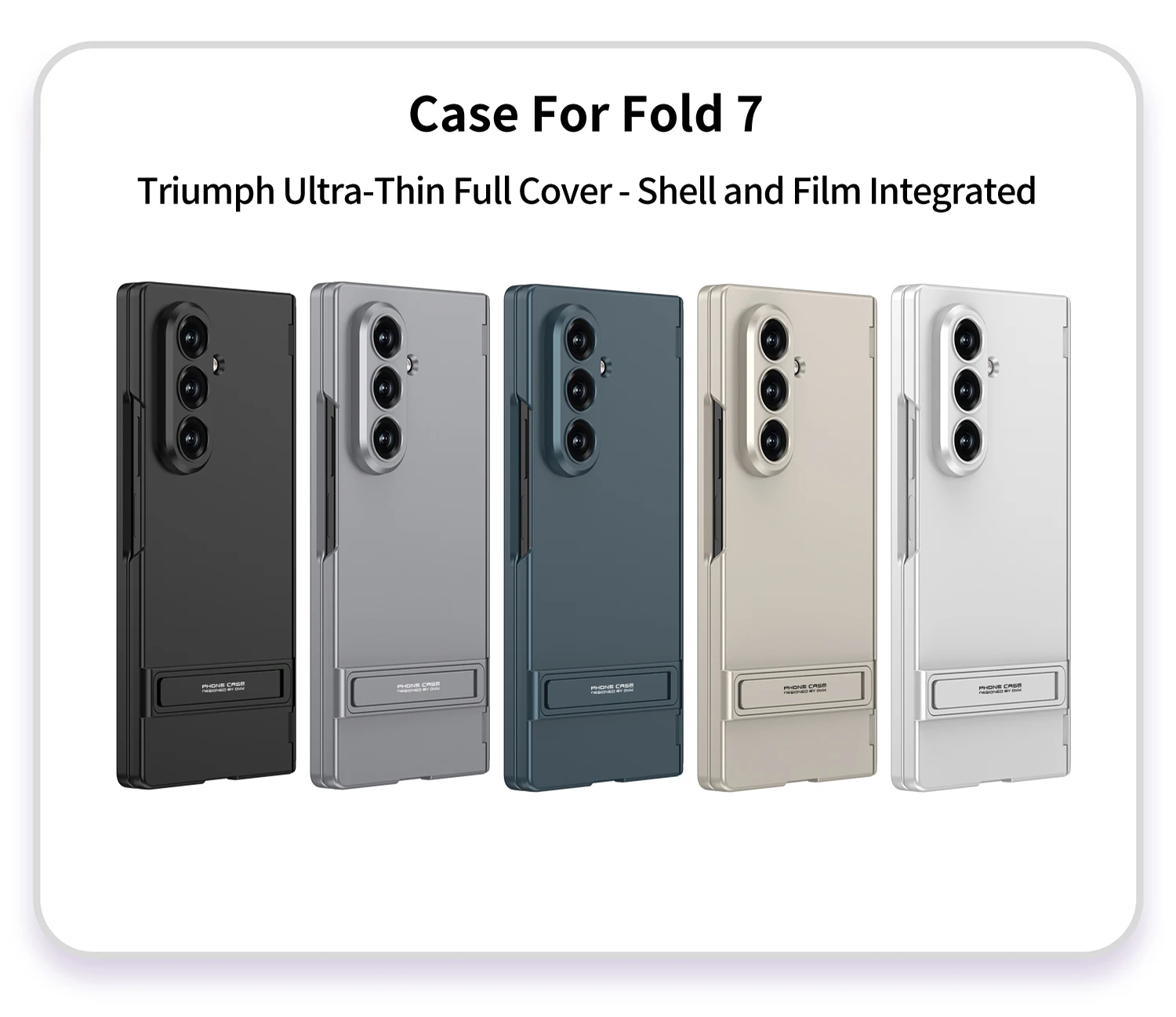Magnetic Hinge 360 Protective Case For Samsung Galaxy Z Fold 7 Ultra-thin Screen