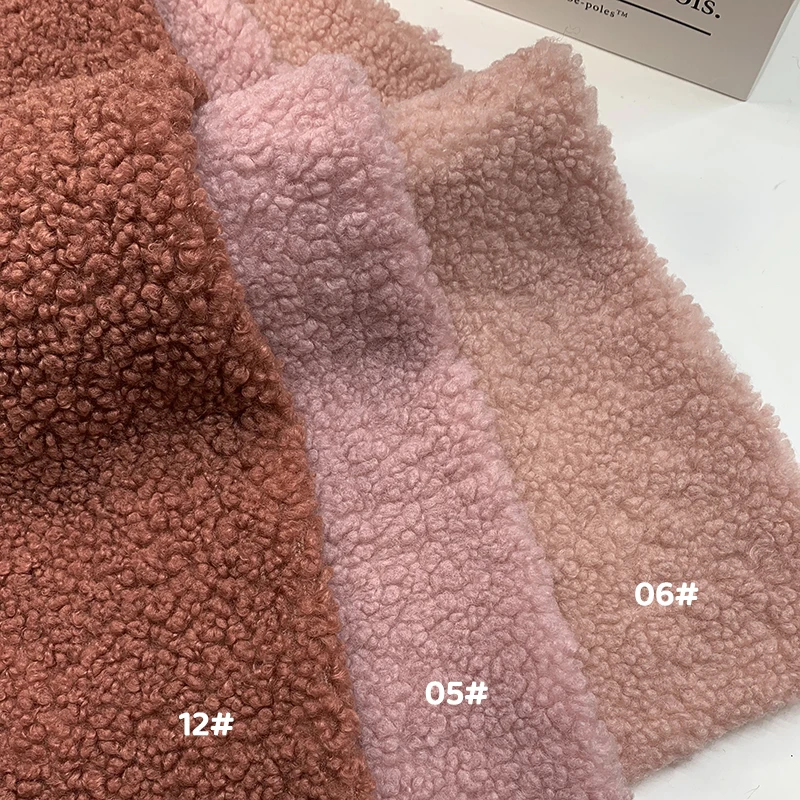 1pcs 45x50cm 테디 플러시 부드러운 세분화 된 플러시에 대한 새로운 패브릭 DIY 수제 재료 의류 장난감 양고기 양모 패브릭 무료 배송