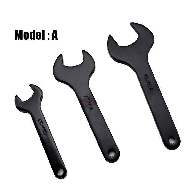 Spring Collet Collet Chuck ER Collet Chuck Spanner Wrench ER8M ER11M ER16M ER20M ER25UM ER32UM Type For ER Nut Series CNC Milling Machine ER-wrench