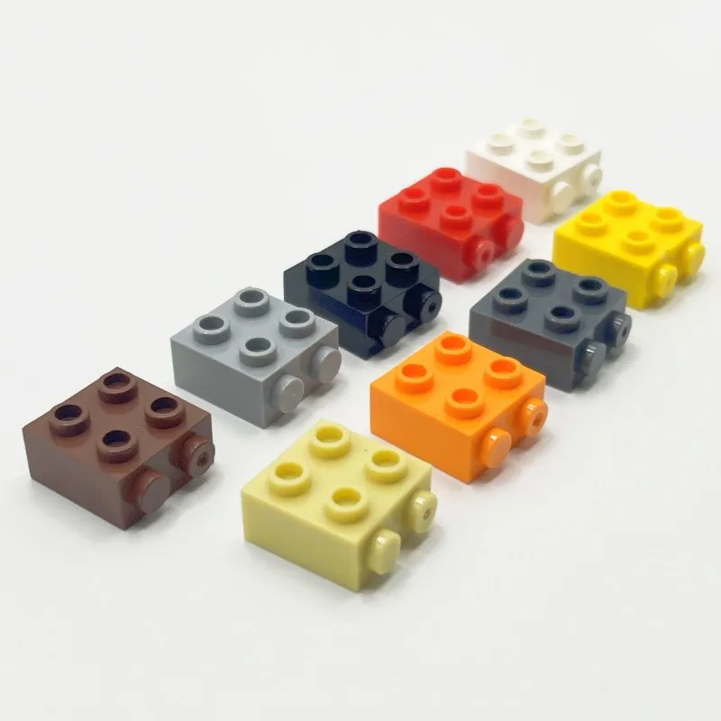 20 Stück 22885 modifiziert 1x2x1 2/3 mit Nieten auf 1 Seite Bausteinspielzeug, kompatibel mit kleinen Partikeln, MOC-Teilen, High-Tech-Spielzeug – Detail 1