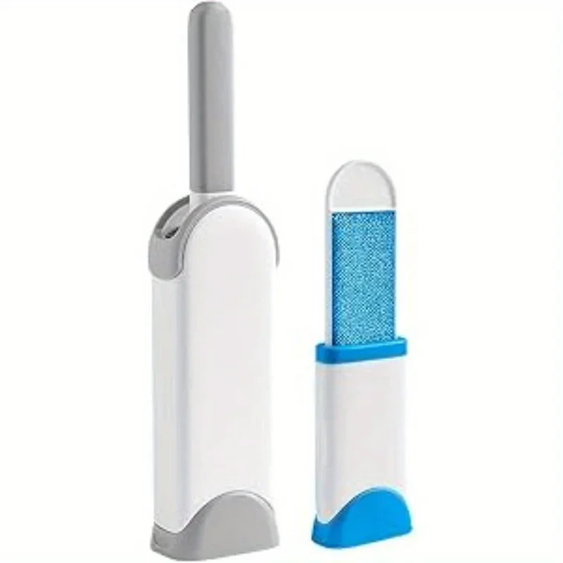 Magic Clothes Lint Remover Reusable Pet Cat Hair Fur Roller Brush Reusable Static Dusting Cleaning Brushes Manual Cleaner Tool
