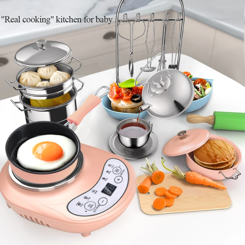 Enfants Simulation Cuisine Enfants Jouent Des Jouets Ustensiles Cuisine  Cuisine Jouets Alimentaires Jeu Jouets Éducatifs Précoces Cuisine Vaisselle  Du 17,46 €