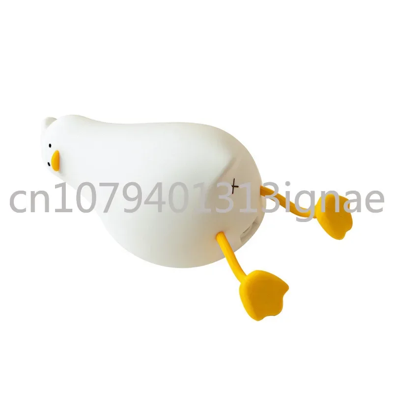 

silicone with sleeping night light during the day, curling people inside, lying flat duck at
