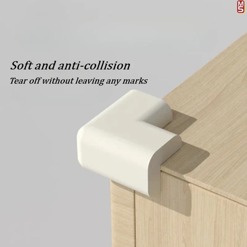 4 Pack Baby Edge Guard Corner Guards Soft Safety Pre-Laminated Rubber Foam Furniture Bumpers for Fireplace Tables Childproof