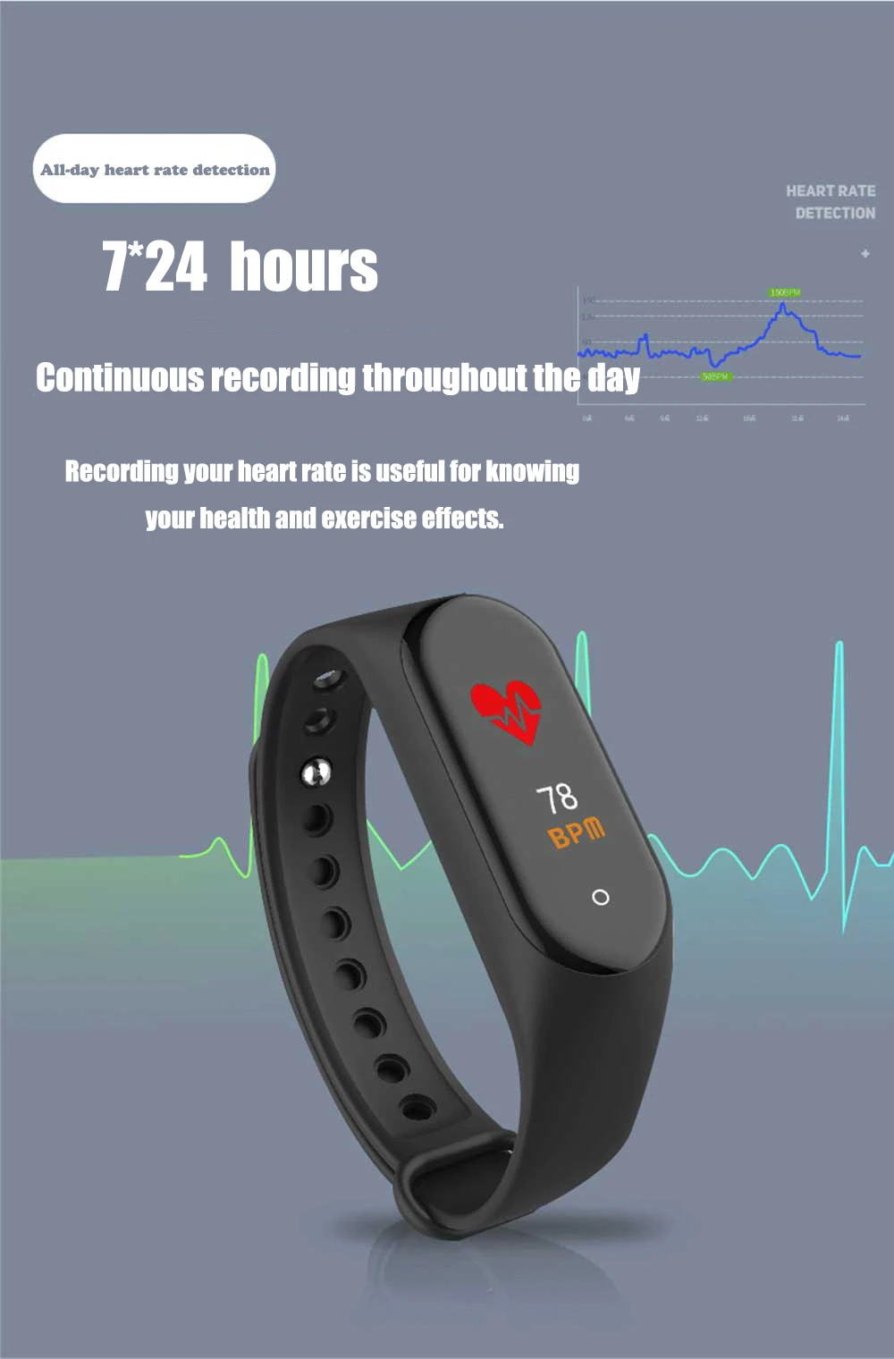 2021 M4 Smart Band Bracelet Calorie Pedometer Running Fitness Tracker For Men Women Sports Fashion SmartWatch For Xiaomi Huawei