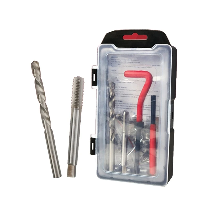 Inserti Riparazione Filettatura Metrica Per Trapano A Spirale Per Helicoil-Crowbar M5-M6 M8-M10