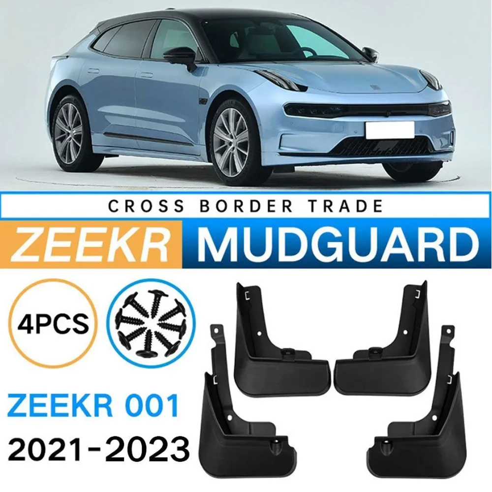 

Front and Rear Protector Wheel Mudguard For Geely Zeekr 001 2021-2023 Car Mud Flaps Auto Accessories Original Fender