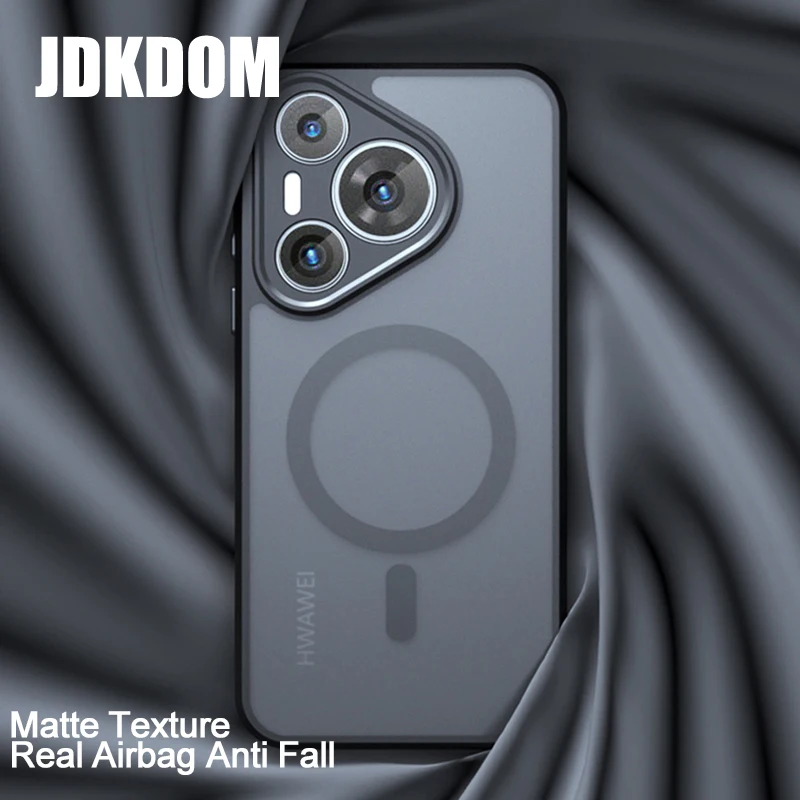Magnetic Matte Shockproof Armor Case - Durable Protective Cover by JDKDOM